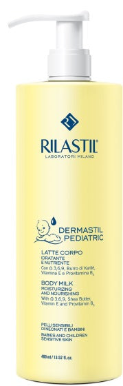 Rilastil Derm Pediatric Latte Corpo Idratante Nutriente 400Ml
