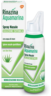 RINAZINA AQUAMARINA ISOTONICA ALOE SPRAY NEBULIZZAZIONE DELICATA 100 ML
