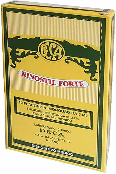 RINOSTIL FORTE SOLUZIONE IPERTONICA 10 FLACONCINI MONOUSO DA5 ML