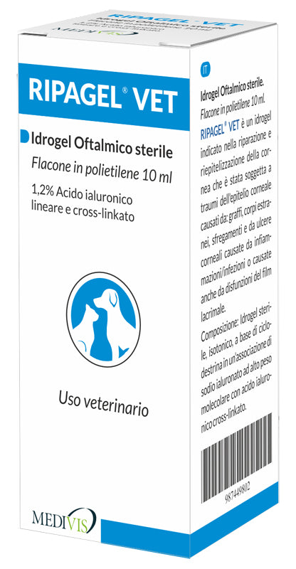 RIPAGEL VET GOCCE OCULARI 10 ML - RIPAGEL VET GOCCE OCULARI 10 ML