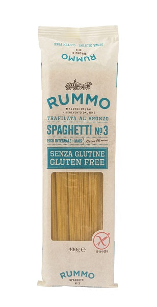 RUMMO SPAGHETTI N3 DI RISO INTEGRALE E MAIS 400 G - RUMMO SPAGHETTI N3 DI RISO INTEGRALE E MAIS 400 G