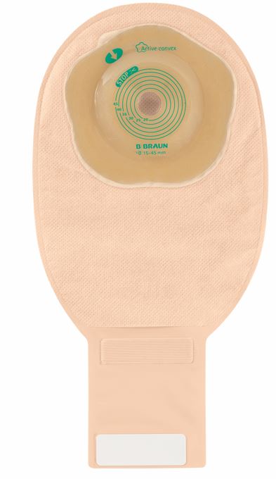 SACCA ILEOSTOMIA FLEXIMA ACTIVE O'CONVEX ROLL UP SPLIT COVERMAXI 15-45 MM 10 PEZZI