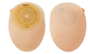 SACCA PER COLOSTOMIA MONOPEZZO DANSAC NOVALIFE 1 SOFT CONVEXEASYVIEW CHIUSA OPACA RITAGLIABILE 15-24 MM CAPACITA'450 MLCHIUSURA IN VELCRO 10 PEZZI