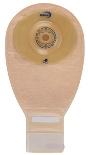 SACCA PER ILEOSTOMIA TRASPARENTE RITAGLIABILE WELLAND AURUMCONVEX ILEO MIDI DIAMETRO 13-35 MM INIZIO CONVESSITA' 35 MM10 PEZZI
