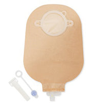 SACCA PER UROSTOMIA DANSAC NOVA 2 ANATOMICA TRASPARENTE MIDICON RUBINETTO DI CHIUSURA DI SICUREZZA 55MM 10 PEZZI + 1 ADATTATORE E 10 TAPPINI ESTERNI