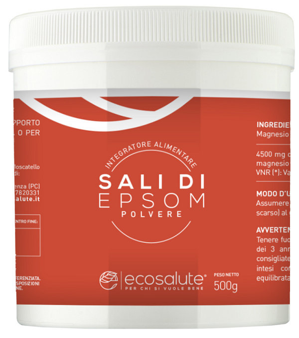SALI DI EPSOM POLVERE 500 G - SALI DI EPSOM POLVERE 500 G