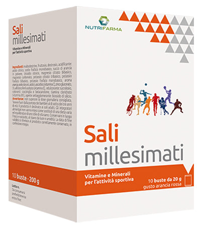 SALI MILLESIMATI 10 BUSTINE 20 G