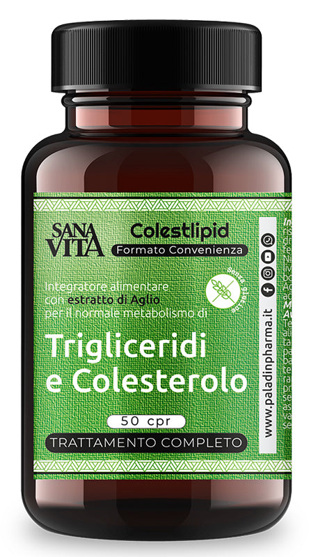SANAVITA COLESTLIPID PLUS 50 COMPRESSE - SANAVITA COLESTLIPID PLUS 50 COMPRESSE