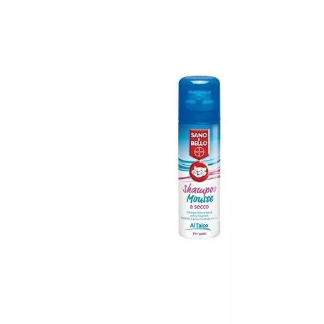 SANO E BELLO SHAMPOO MOUSSE GATTO FLACONE - 200 ML