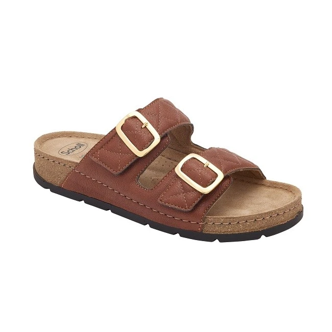 CALZATURA BORA 2 STRAPS SYNTHETIC TOBACCO 40