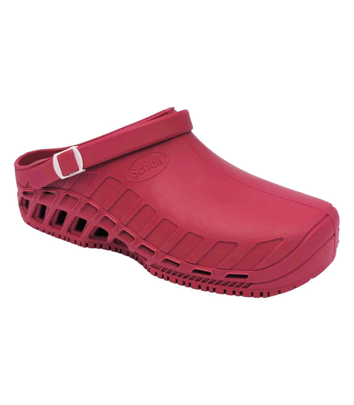 Scholl Clog Evo Tpr Unisex Wine - Ciabatte - Taglia 40-41