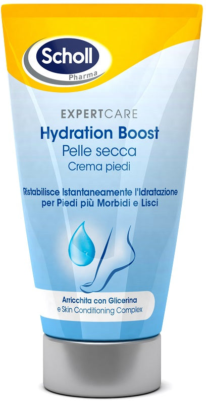 SCHOLL EXPERTCARE HYDRATION BOOST PELLE SECCA CREMA PIEDI 150 ML - SCHOLL EXPERTCARE HYDRATION BOOST PELLE SECCA CREMA PIEDI 150 ML
