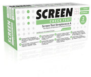 SCREEN TEST RAPIDO STREPTOCOCCO TAMPONE FARINGEO SCREEN 2 PEZZI SELF TEST STREP A