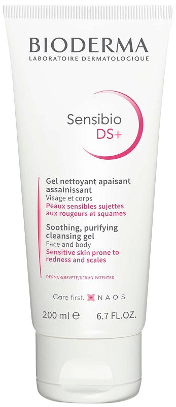 BIODERMA Sensibio DS+ Moussant gel purificante dermatite seborroica 200 ML