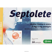 SEPTOLETE AROMA LIMONE E MIELE 3 MG/1 MG PASTIGLIE