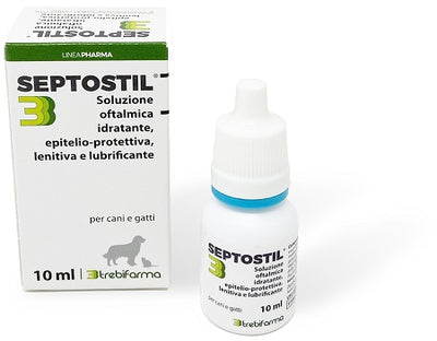 SEPTOSTIL SOLUZIONE OFTALMICA IDRATANTE EPITELIO PROTETTIVALENITIVA LUBRIFICANTE PER CANI E GATTI 10 ML