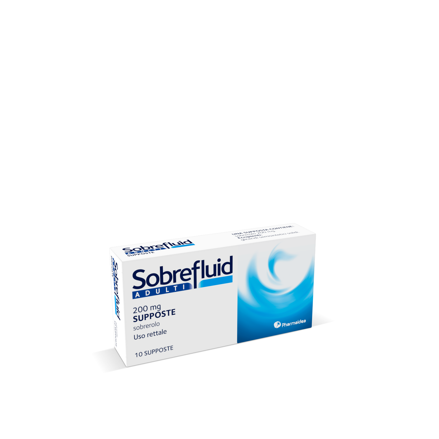 SOBREFLUID*ADULTI 10 supp 200 mg