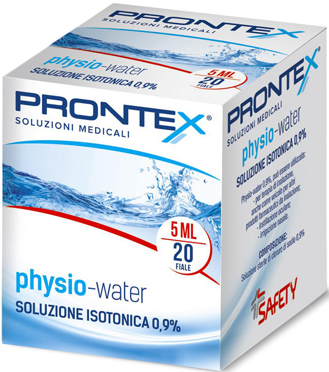 SOLUZIONE FISIOLOGICA PRONTEX PHYSIO ISOTONIC 20 FIALE DA 5ML