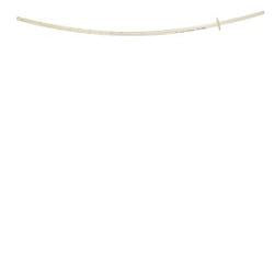 SONDA PER URETEROCUTANEOSTOMIA IN POLIURETANO WIRUTHAN TRASPARENTE LINEA RADIOPACA CON ALETTE LUNGHEZZA 25 CM DIAMETRO 4,2 MM PUNTA CON FORO CENTRALE