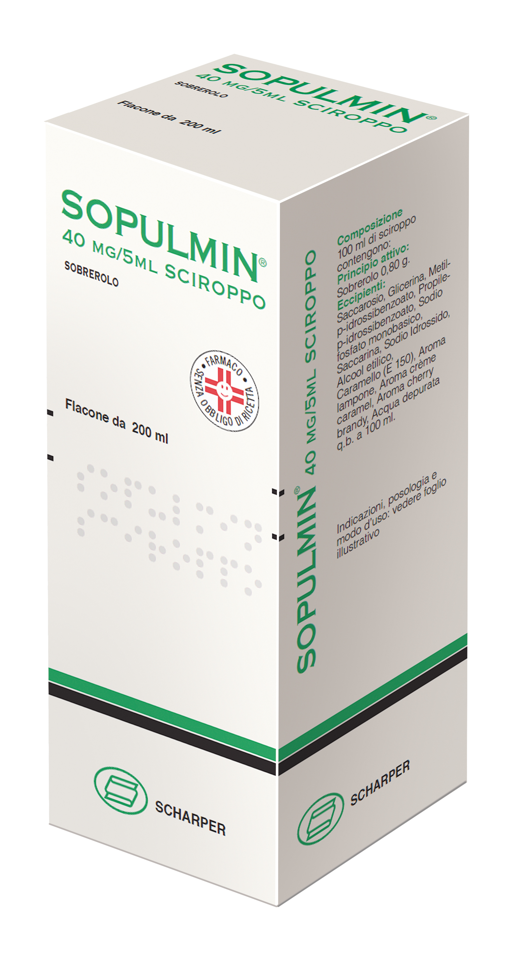 SOPULMIN*sciroppo 200 ml 0,8 g/100 ml - SOPULMIN*sciroppo 200 ml 0,8 g/100 ml