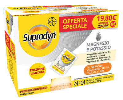 Supradyn Magnesio E Potassio Limited Edition 14 + 24 Bustine