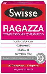 SWISSE MULTIVITAMINICO RAGAZZA 60 COMPRESSE