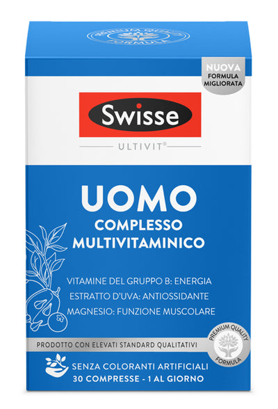 Swisse Multivitaminico Uomo 30 Compresse