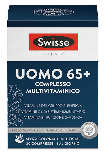 Swisse Uomo 65+ Complesso Multivitaminico 30 Compresse