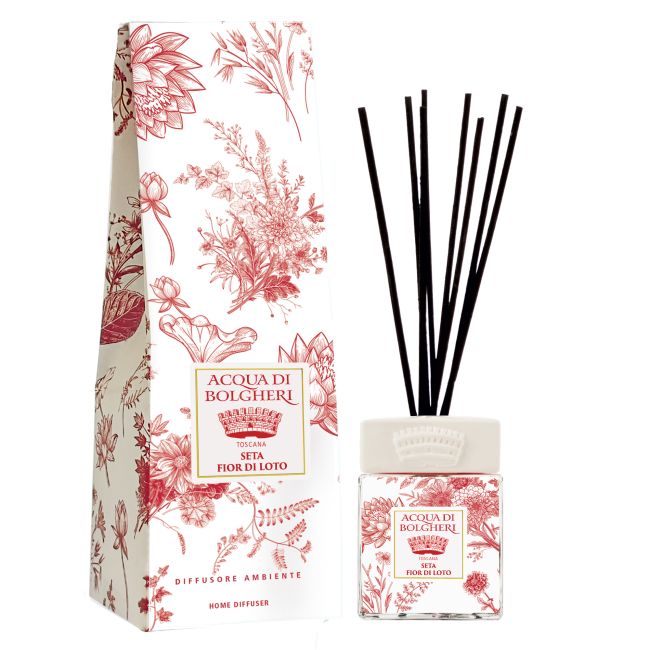 Acqua di Bolgheri Toscana Seta Fior di Loto Diffusore Ambiente 100ml