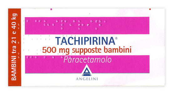 Tachipirina Bambini 10 Supposte 500mg - Tachipirina Bambini 10 Supposte 500mg