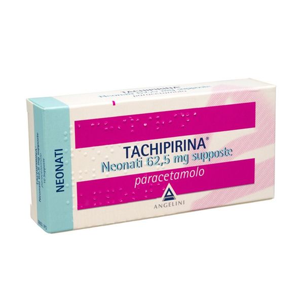 Tachipirina Neonato 10 Supposte 62,5mg - Tachipirina Neonato 10 Supposte 62,5mg