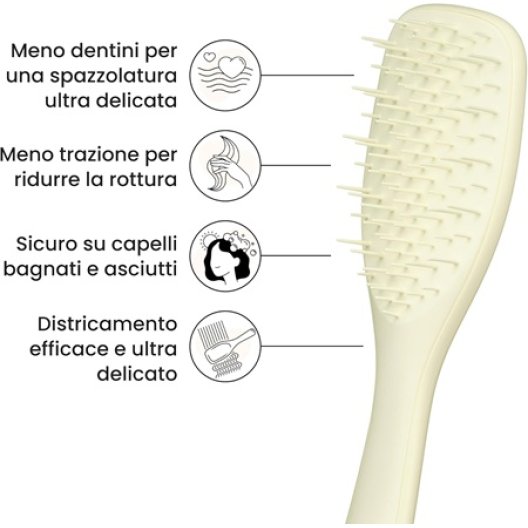 Tangle Teezer - Spazzola Districante per capelli extra-delicati (Gialla) - Tangle Teezer - Spazzola Districante per capelli extra-delicati (Gialla)
