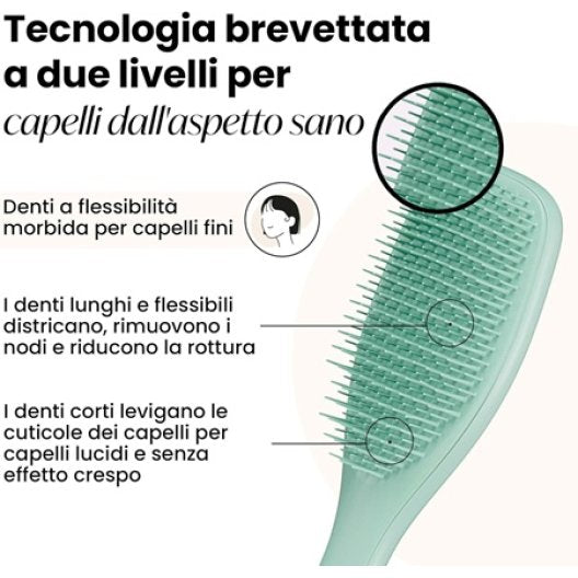 Tangle Teezer - Spazzola Districante per capelli sottili e fragili (Verde)