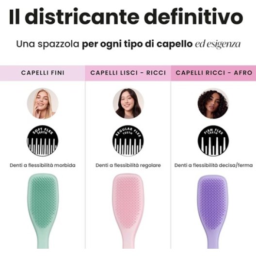 Tangle Teezer - Spazzola Districante per capelli sottili e fragili (Verde)