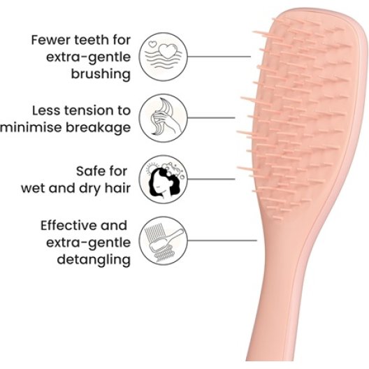 Tangle Teezer - Spazzola Districante ultra delicata (Rosa Zafferano) - Tangle Teezer - Spazzola Districante ultra delicata (Rosa Zafferano)