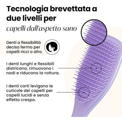 Tangle Teezer - Spazzola Districante per capelli ricci naturali (Lilla)