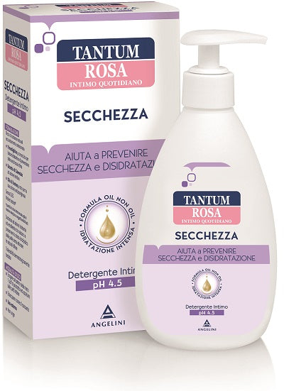 Tantum Rosa Secchezza Detergente Intimo 200Ml - Tantum Rosa Secchezza Detergente Intimo 200Ml
