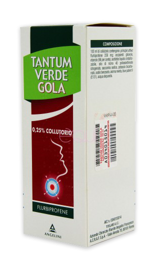 TANTUM VERDE GOLA 250 MG/100 ML
