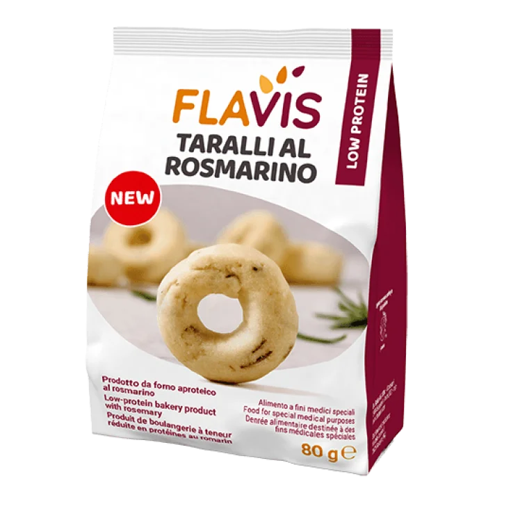 Flavis Taralli Rosmarino 80 g - Flavis Taralli Rosmarino 80 g