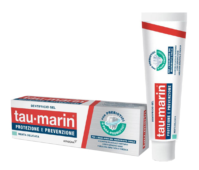 TAU MARIN DENTIFRICIO MENTA DELICATA PROTEZIONE PREVENZIONE75 ML - TAU MARIN DENTIFRICIO MENTA DELICATA PROTEZIONE PREVENZIONE75 ML