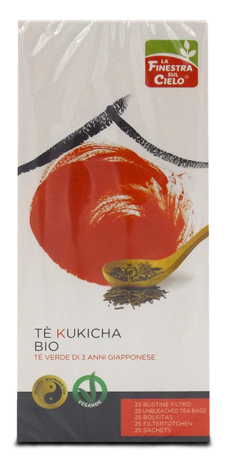TE' KUKICHA BEVANDA DI TRE ANNI BIO 25 FILTRI - TE' KUKICHA BEVANDA DI TRE ANNI BIO 25 FILTRI