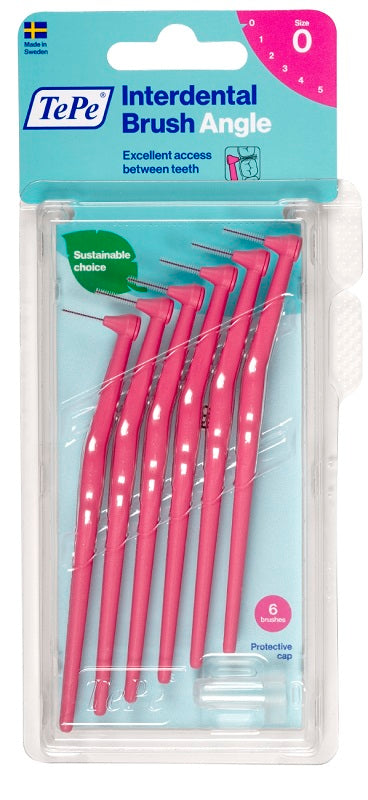 TEPE ANGLE SCOVOLINO ROSA 0,4MM 6 PEZZI - TEPE ANGLE SCOVOLINO ROSA 0,4MM 6 PEZZI