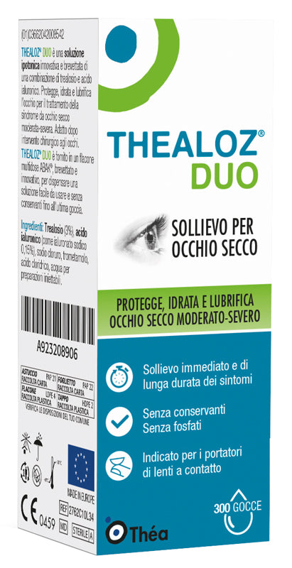 THEALOZ DUO SOLUZIONE OCULARE FLACONE 10 ML