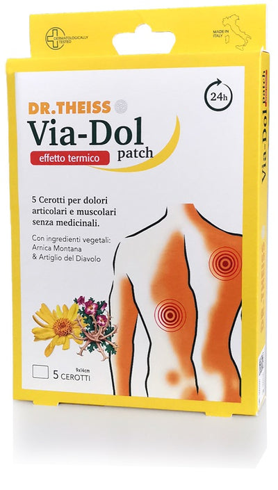 THEISS VIA-DOL PATCH EFFETTO TERMICO 5 PEZZI