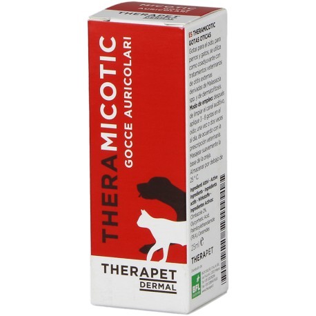 THERAMICOTIC GOCCE OTOLOGICHE 25 ML - THERAMICOTIC GOCCE OTOLOGICHE 25 ML
