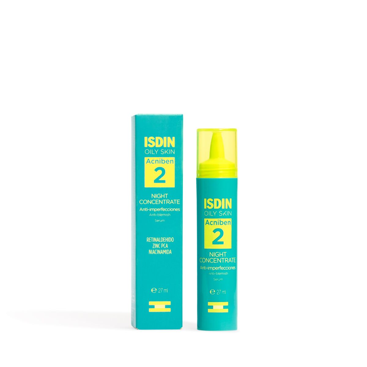ISDIN Acniben Oil Skin Night Concentrate Anti-imperfezioni 27 ml