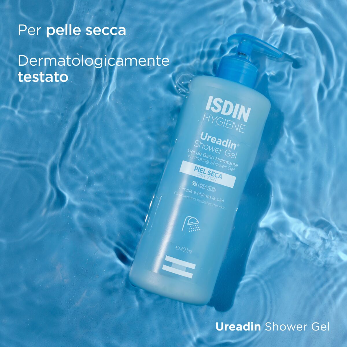 ISDIN Ureadin Shower Gel Idratante Pelle Secca 400 ml