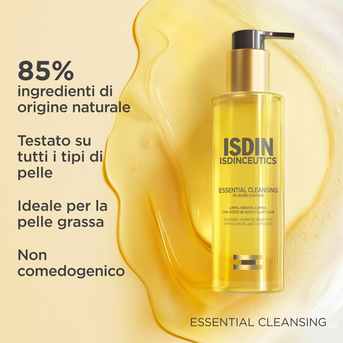 ISDIN Essential Cleansing 200 ml