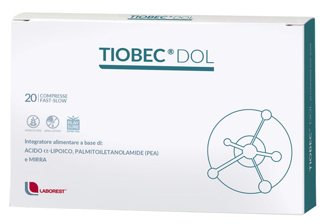 TIOBEC DOL 20 COMPRESSE DA 1455 MG - TIOBEC DOL 20 COMPRESSE DA 1455 MG