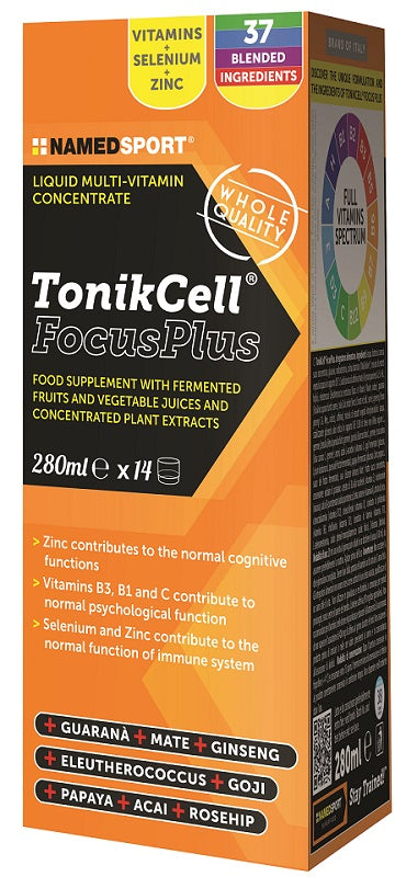 Tonikcell Focusplus 280 Ml - Named Sport - Tonikcell Focusplus 280 Ml - Named Sport